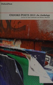 Front cover of Oxford poets 2013 by Iain Galbraith