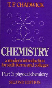 Cover of Chemistry by Thomas Fowler Chadwick