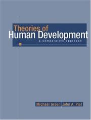 Front cover of Theories of human development by Green, Michael