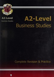 Front cover of A2 Level Business Studies Revision Guide by Richard Parsons