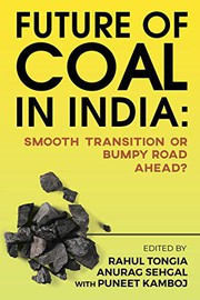Front cover of Future of Coal in India by Rahul Tongia