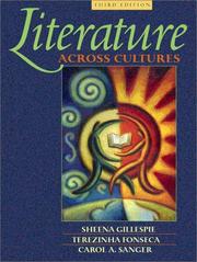 Front cover of Literature across cultures by Sheena Gillespie