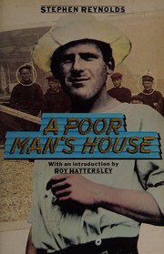 Front cover of A poor man's house by Stephen Sydney Reynolds