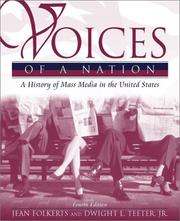Front cover of Voices of a Nation by Jean Folkerts