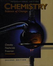Front cover of Chemistry, Science of Change by D.W Oxtoby