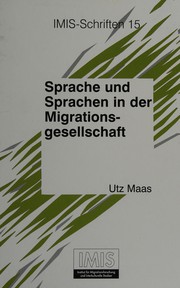 Front cover of Sprache und Sprachen in der Migrationsgesellschaft by Utz Maas