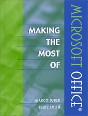 Front cover of Making the most of Microsoft Office by Sharon Yoder