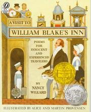 Cover of A Visit to William Blake's Inn by Nancy Willard
