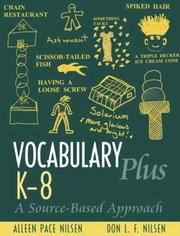 Front cover of Vocabulary plus K-8 by Alleen Pace Nilsen