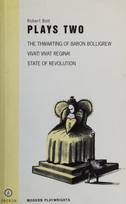 Cover of Plays two by Robert Bolt