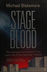 Cover of Stage Blood by Michael Blakemore
