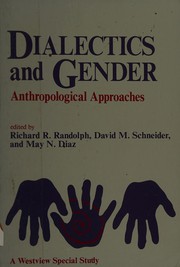 Front cover of Dialectics and gender by Richard R. Randolph