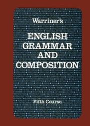 Cover of Warriner's English Grammar and Composition by John E. Warriner