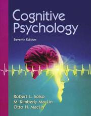 Front cover of Cognitive psychology by Robert L. Solso