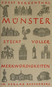 Front cover of Münster steckt voller Merkwürdigkeiten by Josef Bergenthal