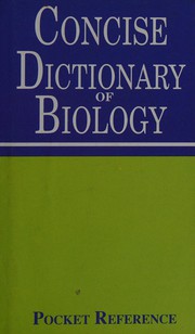 Front cover of Concise Dictionary of Biology by Keith Whittles