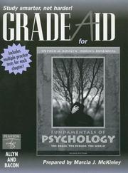 Front cover of Fundamentals of Psychology by Stephen Michael Kosslyn