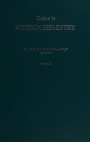 Front cover of Topics in stereochemistry by Ernest L. Eliel