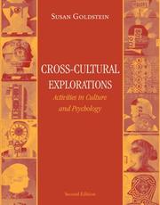 Front cover of Cross-cultural explorations by Susan B. Goldstein