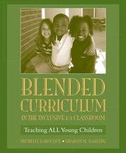 Front cover of Blended curriculum in the inclusive K-3 classroom by Michelle LaRocque