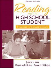 Front cover of Reading and the high school student by Judith L. Irvin