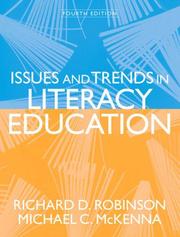 Front cover of Issues and trends in literacy education by Richard David Robinson