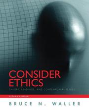 Cover of Consider Ethics by Bruce Waller