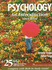 Cover of Psychology by Jerome Kagan