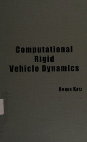 Cover of Computational rigid vehicle dynamics by Amnon Katz