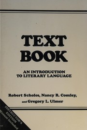 Cover of An Introduction to Literary Language by Robert E. Scholes