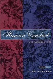 Front cover of Human conduct by John Hospers