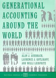 Front cover of Generational Accounting Around the World by Alan J. Auerbach