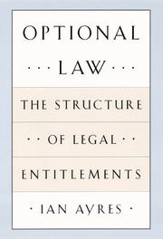 Cover of Optional law by Ian Ayres