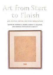 Front cover of Art from start to finish by Howard Saul Becker