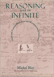 Cover of Reasoning with the Infinite by Michel Blay