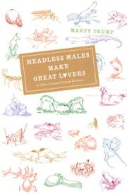 Front cover of Headless Males Make Great Lovers by Marty Crump