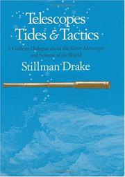 Front cover of Telescopes, tides, and tactics by Stillman Drake