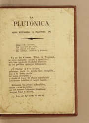 Cover of La Plutonica by Unknown