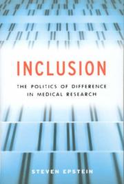 Front cover of Inclusion by Steven Epstein