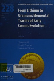 Front cover of From lithium to uranium by International Astronomical Union. Symposium