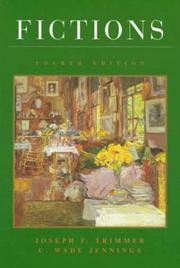 Front cover of Fictions by Joseph F. Trimmer