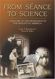 Cover of From séance to science by Ludy T. Benjamin
