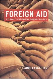 Cover of Foreign Aid by Carol Lancaster