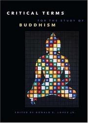 Cover of Critical Terms for the Study of Buddhism (Committee on Publications in Biology and Medicine) by Donald S. Lopez Jr.