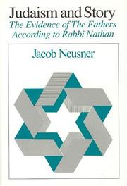 Front cover of Judaism and story by Jacob Neusner