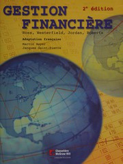 Cover of Gestion financière by Stephen A. Ross