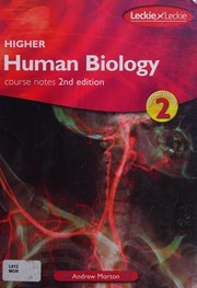 Front cover of Higher human biology by Andrew Morton