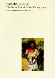 Cover of Camera Indica by Christopher Pinney