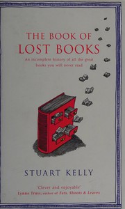 Front cover of BOOK OF LOST BOOKS by STUART KELLY