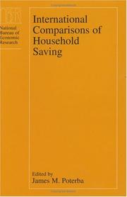 Cover of International comparisons of household saving by James M. Poterba